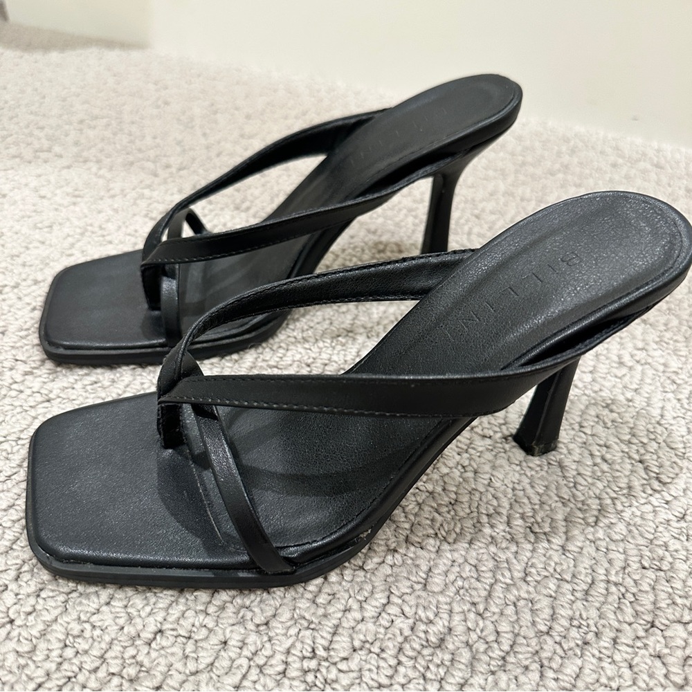 SOLD - Black Kitten Heels 🖤 Size 5 | Y2K